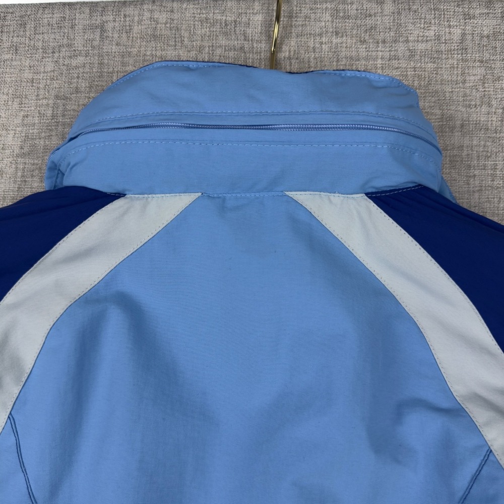L.L.Bean Girls 8 Blue Ski Jacket Fleece Lined Hooded Winter Coat - Picture 11 of 16